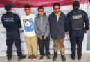 Capturan en Xonacatlán a posible banda de autores de robos a casa-habitación