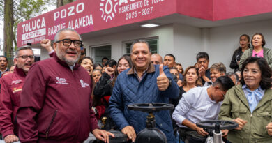 INAUGURACIÓN DEL POZO ALAMEDA CENTRAL DE TOLUCA