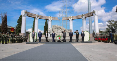 Conmemoran 178 años de la gesta heroica de los Niños Héroes en Edomex