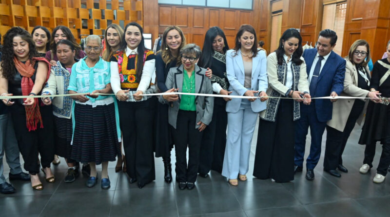 Promueve Arleth Grimaldo expo-venta de artesanías de Edomex y Oaxaca