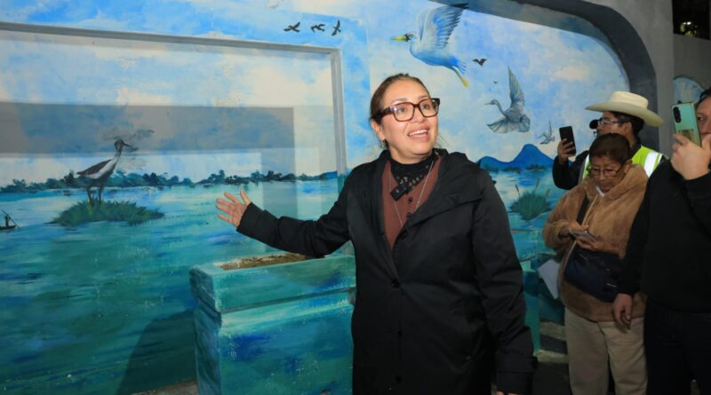 Ecatepec suma 4 kilómetros de Senderos Seguros, Azucena Cisneros lo supervisa