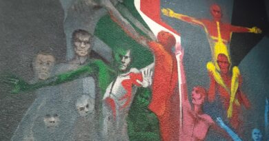 En el Congreso mexiquense, obra del excelso artista plástico Leopoldo Flores