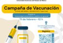 UAEMéx realizará campaña de vacunación abierta al público en general