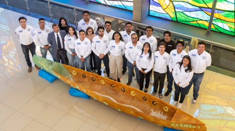 Equipo de la UAEMéx representará a México en concurso internacional de canoas de concreto
