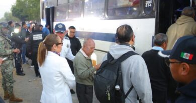Supervisa Azucena Cisneros Operativo Transporte Seguro en Avenida Recursos