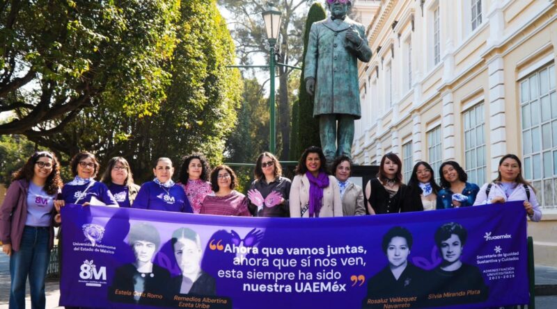 Mirada violeta en la UAEMéx por el Día Internacional de la Mujer