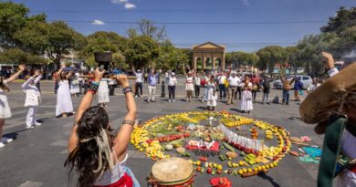 La UAEMéx celebra la llegada de la primavera con ceremonia de tradición mexica