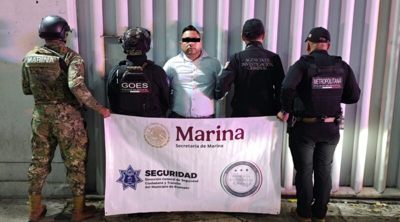 En Ecatepec cayó “El Marce”, presunto generador de violencia