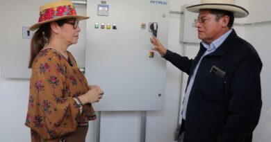 Azucena Cisneros pone en marcha pozo San Agustín; beneficia a 19 mil