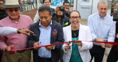 ¡Lo logra Azucena Cisneros! Pone en marcha planta potabilizadora de agua “Emiliano Zapata”