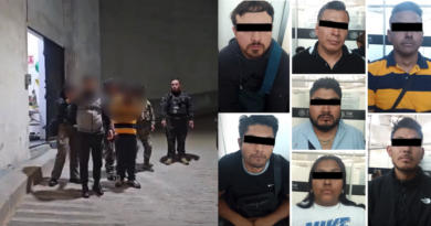 En Ecatepec, se les acabó la suerte a presuntos extorsionadores, los llevan ante la justicia
