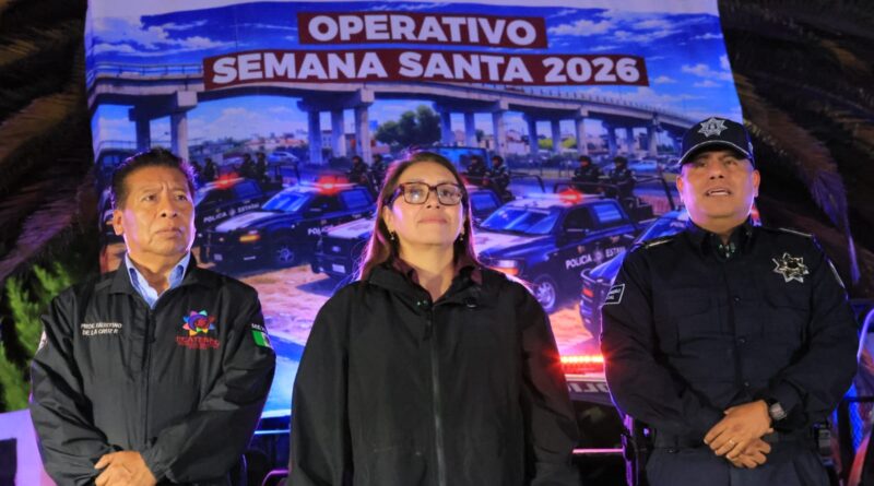 En Ecatepec, Azucena Cisneros pone en marcha operativo Semana Santa