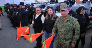 Más de 300 elementos realizan operativo contra robo de vehículo en Ecatepec