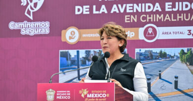 Gobernadora Delfina Gómez recupera espacios públicos en Chimalhuacán con la estrategia Senderos mexiquenses “Caminemos Seguras”