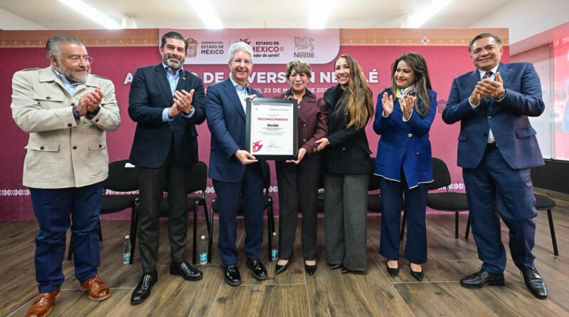 Gobierno de Delfina Gómez atrae inversión al EdoMéx de 455 millones de dólares por parte de Nestlé