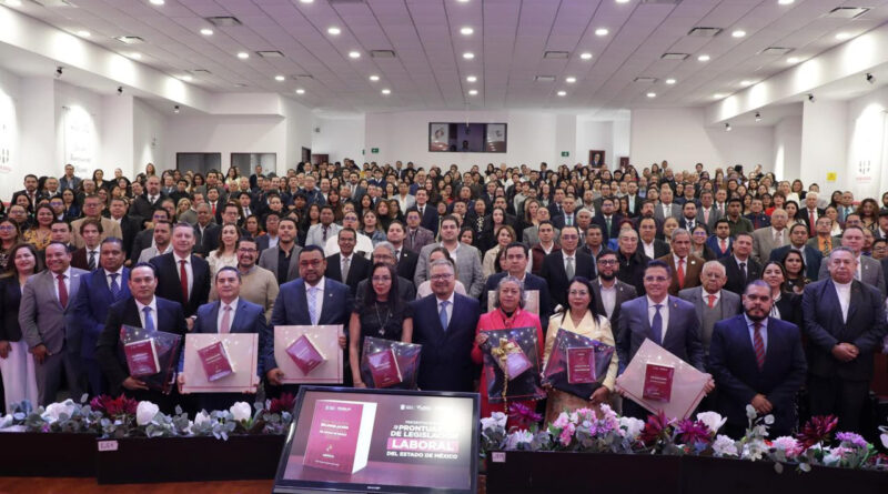 Presenta Gobierno del EdoMéx el Prontuario de la Legislación Laboral del Estado de México 2025