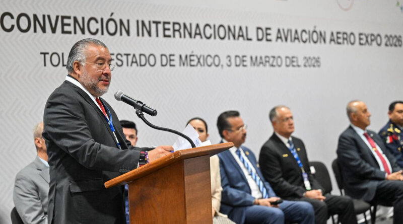 Inicia Aero Expo 2026 en Aeropuerto Internacional de Toluca, con ello el Gobierno del EdoMéx mantiene confianza para desarrollo de industria aeronáutica