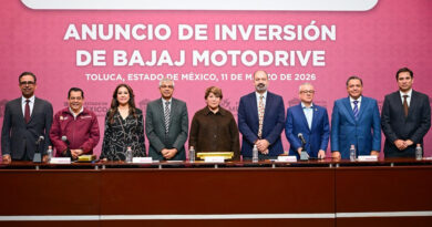 Anuncia Gobernadora Delfina Gómez inversión histórica de Bajaj en EdoMéx; 145 mdd con producción de hasta 500 mil motocicletas