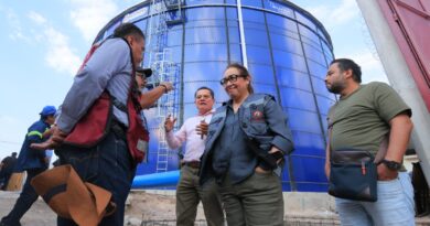 Con el “Tanque Maestro de Ciudad Cuauhtémoc”, Azucena Cisneros impulsa grandes obras como parte de la estrategia de seguridad