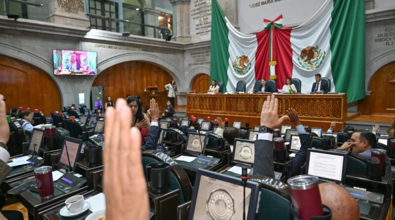 Congreso mexiquense avala minuta para reducir privilegios
