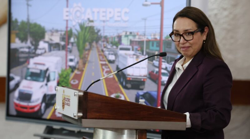 En Ecatepec se repavimentan 157 kilómetros de vialidades únicamente en 2026