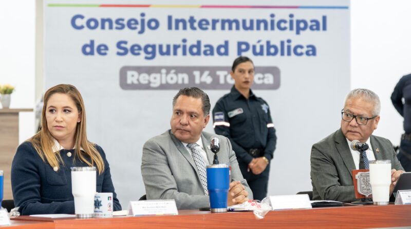 Entrega Ricardo Moreno un Consejo Intermunicipal de Seguridad con avances y resultados para la región