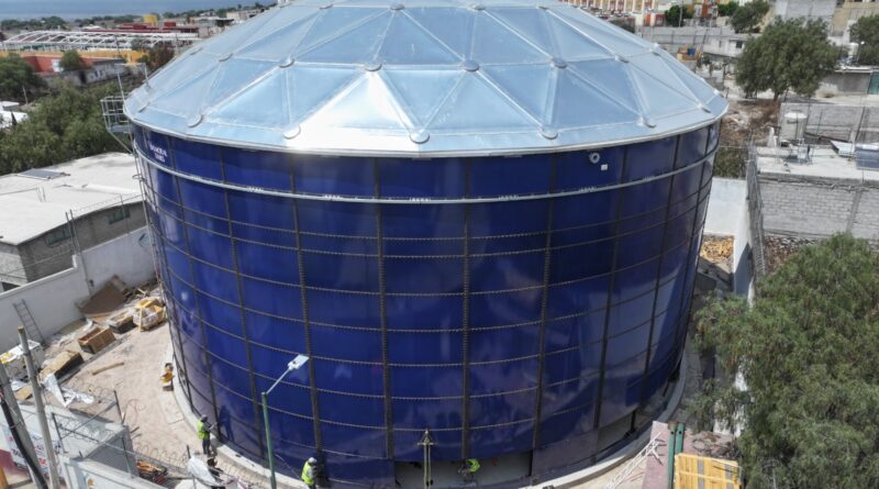 Tanque Maestro de Ciudad Cuauhtémoc beneficiará a 140 mil pobladores