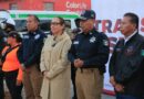 Azucena Cisneros supervisa el buen funcionamiento de, “Operativo Paradero Seguro”