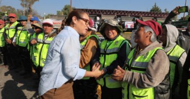 Ecatepec despliega 130 unidades y 1300 trabajadores en Operativo Tormenta para proteger a familias