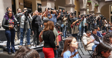 Garantizar condiciones más dignas, seguras y justas para el ejercicio del periodismo y la defensa de los derechos en la entidad: Delfina Gómez