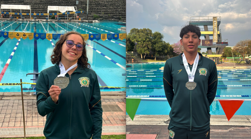 Nava Villa y Díazgonzález Aguilar dan las primeras medallas a la UAEMéx en Campeonatos Nacionales ANUIES 2026