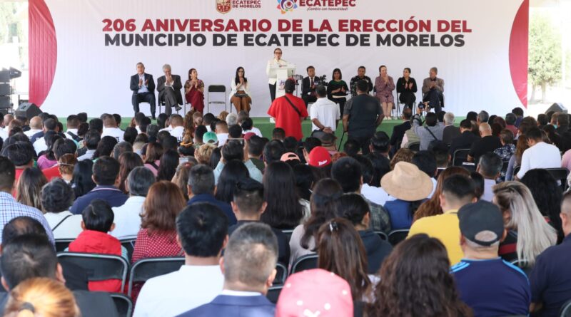 San Cristóbal Ecatepec de Morelos recibe el título de “Ciudad Heroica”