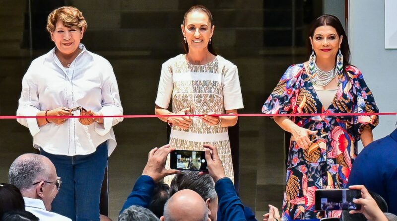 Claudia Sheinbaum y Delfina Gómez “echan a andar” el Tren Suburbano “Felipe Ángeles” Buenavista-AIFA lo inauguran
