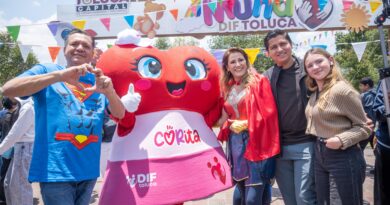 En Toluca gran Día de la Niña y el Niño con Mundo DIF Toluca