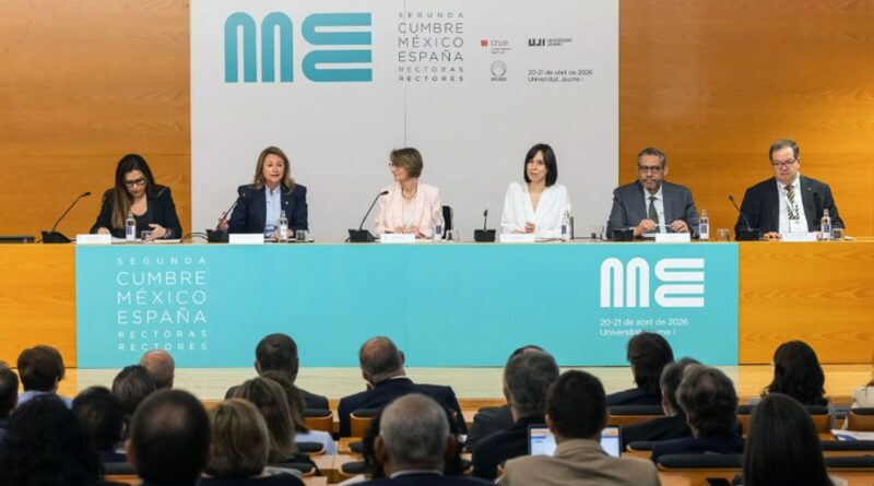 UAEMéx fortaleció su proyección internacional en la Cumbre de Universidades México–España