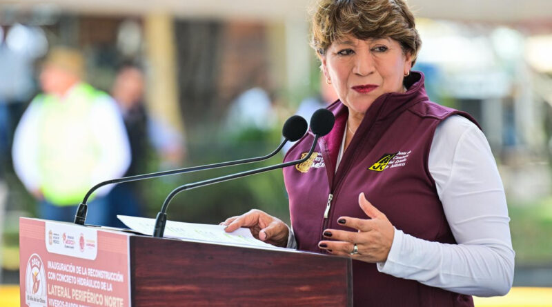 Gobernadora Delfina Gómez ofrece: movilidad eficiente y segura con la reconstrucción del Periférico Norte