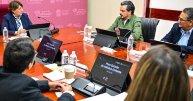 Gobernadora Delfina Gómez y Zoé Robledo del IMSS, trabajan en la construcción de nuevos hospitales y unidades médicas
