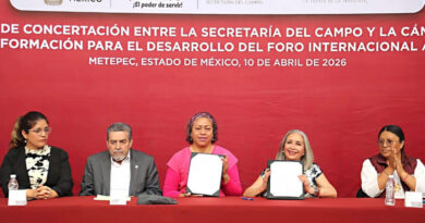 Firma Gobierno del EdoMéx acuerdo para recibir el Foro Internacional Agroindustrial 2026; plataforma de encuentro para la profesionalización rural