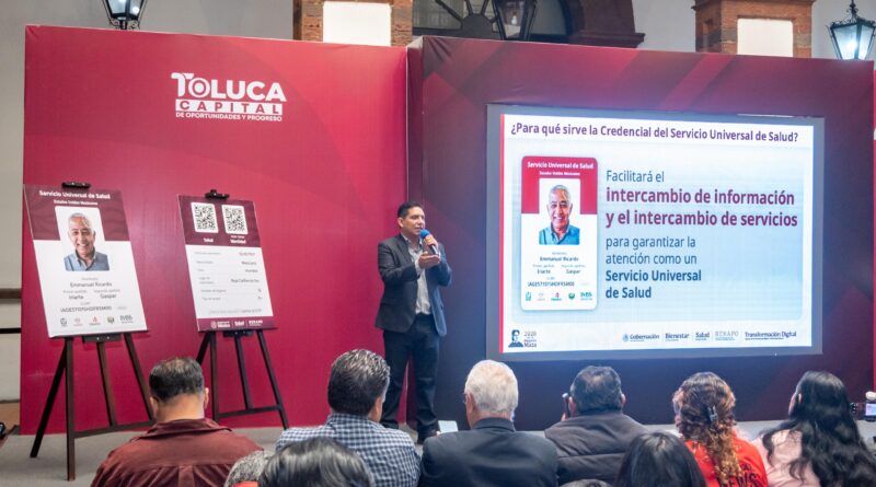 Arranca en Toluca modelo federal de atención médica con credencial del Servicio Universal de Salud