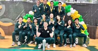 UAEMéx suma ocho medallas en frontón en los Campeonatos Nacionales ANUIES 2026