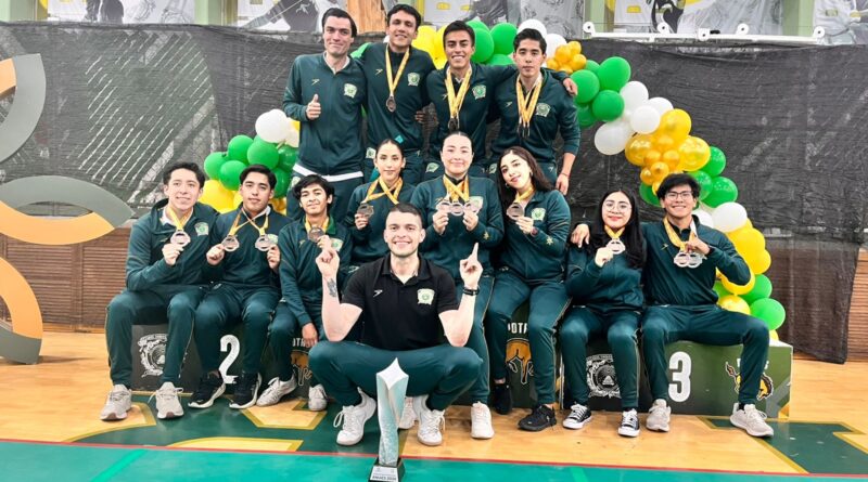 UAEMéx suma ocho medallas en frontón en los Campeonatos Nacionales ANUIES 2026