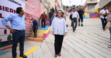 Ecatepec, Gobierno Municipal y vecinos transforman la parte alta de Ecatepec