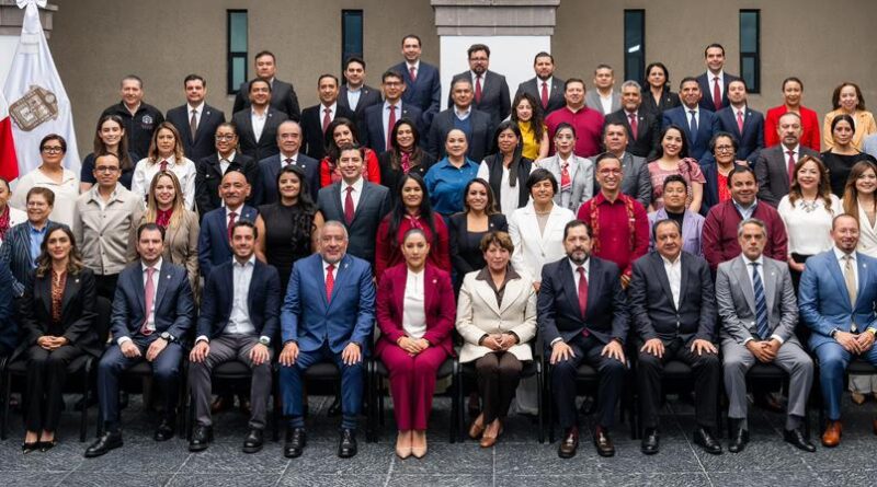 En Edomex trabajamos para lograr la transformación de la vida de los más de 17 millones de mexiquenses: Delfina Gómez