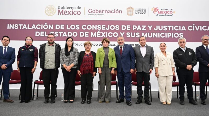 Acude Martha Camacho a instalación de consejos de paz y justicia cívica