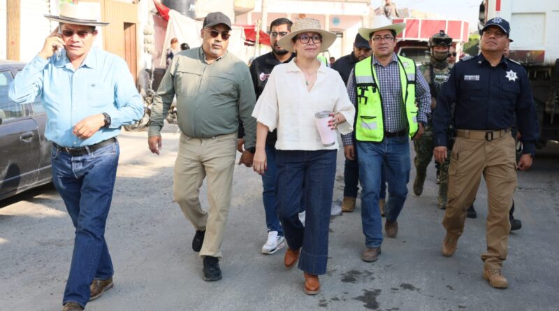 “Va Ecatepec en camino, a convertirse en un lugar absolutamente limpio y ordenado”: Azucena