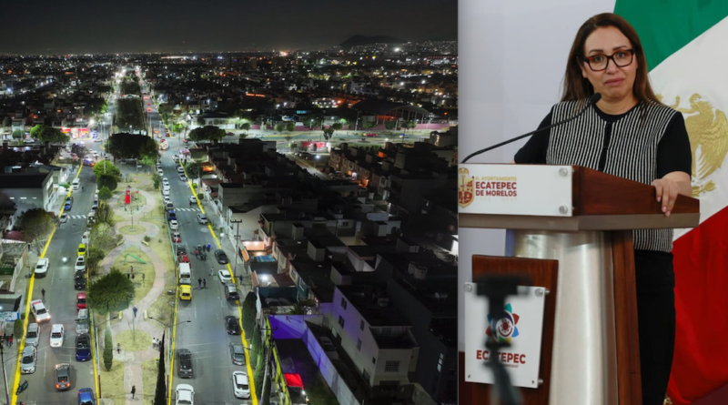 Luz para Ecatepec con más de 100 mil luminarias instaladas