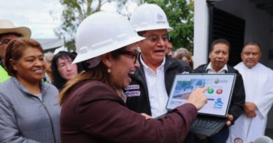 En Ecatepec recuperamos el Pozo Suterm y llevamos agua por la red a más de 77 mil habitantes: Azucena