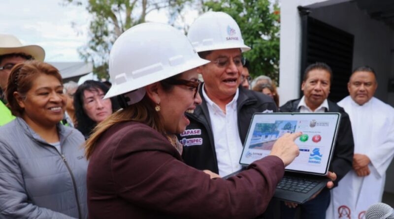 En Ecatepec recuperamos el Pozo Suterm y llevamos agua por la red a más de 77 mil habitantes: Azucena