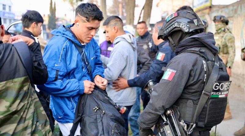 En Ecatepec alto a conductas delictivas, se despliega “Operativo Transporte Seguro” en Jardines de Morelos