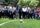 Ricardo Moreno entrega cancha renovada de futbol rápido en el Parque Ecológico El Seminario